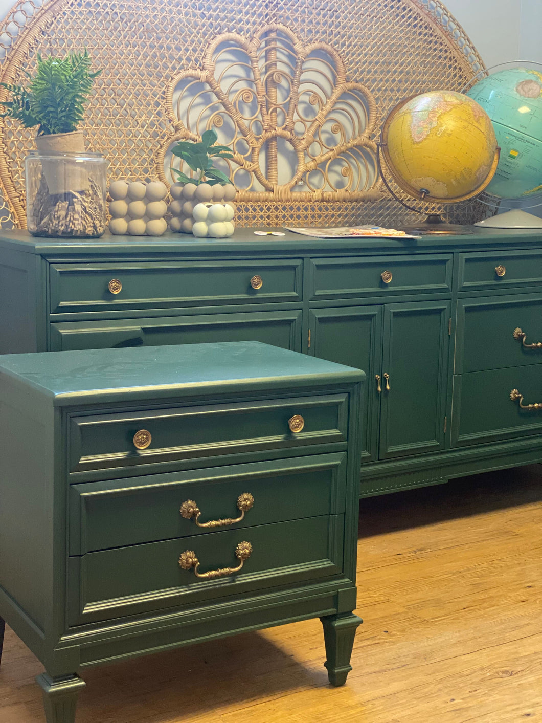 Vintage Lowboy Dresser