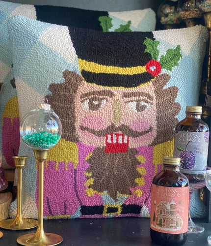 Whimsical Nutcracker Hook Pillow!