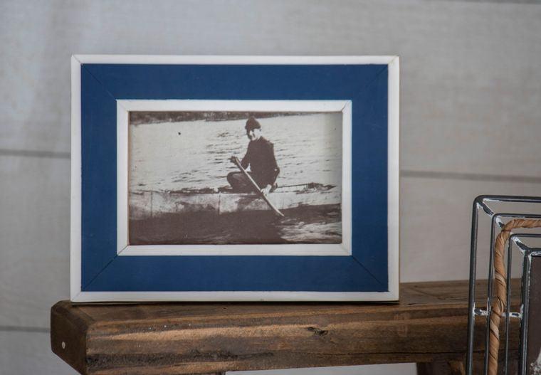 Navy & White 4x6 Frame