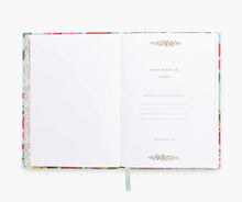 Load image into Gallery viewer, Rifle Paper Co. Fabric Journal - Garden Party