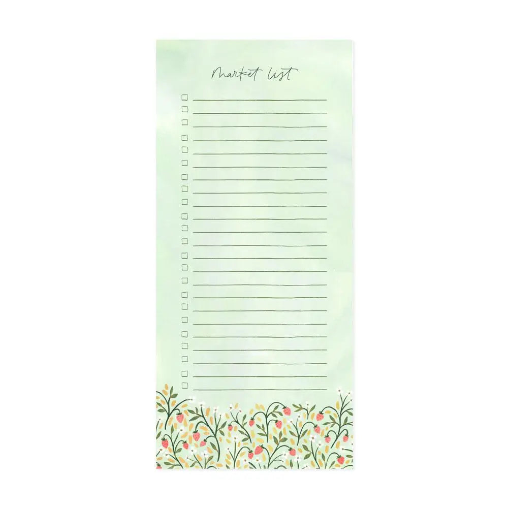 Strawberry Meadow Market Notepad