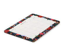 Load image into Gallery viewer, Rifle Paper Co. Weekly Desk Pad - Wild Rose