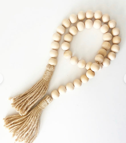 Wood Beads - Natural