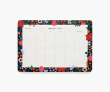 Load image into Gallery viewer, Rifle Paper Co. Weekly Desk Pad - Wild Rose