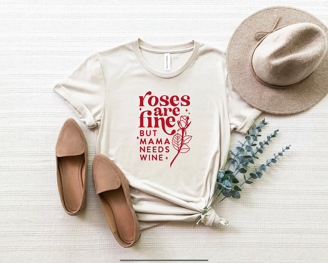 Mama Needs Wine Tee