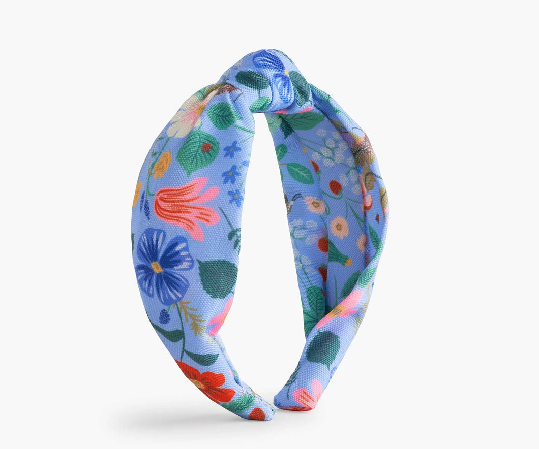 Rifle Paper Co. Knotted Headband - Strawberry Fields