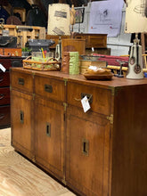Load image into Gallery viewer, Midcentury Henredon Campaign Sideboard