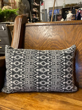 Load image into Gallery viewer, Black and White Designer Lumbar Pillow(s)