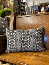 Load image into Gallery viewer, Black and White Designer Lumbar Pillow(s)