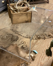 Load image into Gallery viewer, Vintage Lucite Waterfall Coffee Table/Bench