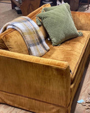 Load image into Gallery viewer, Dorothy Draper Style Mid Century Sofa - Gold